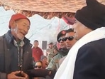Screengrab from the video.(ANI) Screengrab from the video.(ANI)