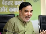 Delhi environment minister Gopal Rai. (ANI) Delhi environment minister Gopal Rai. (ANI)