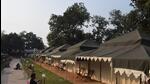Swiss cottages at Sonepur fair venue in 2018. (HT FILE) Swiss cottages at Sonepur fair venue in 2018. (HT FILE)