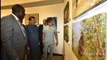 Mumbai, India - October 28, 2022: (L to R) Kenyan High Commissioner Willy Bett, Mukul Wasnik and Yash Birla along with other dignitaries, during the inauguration of a photography exhibition on wildlife, at Jehangir Art Gallery, Kala Ghoda, in Mumbai, India, on Friday, October 28, 2022. (Photo by Anshuman Poyrekar/Hindustan Times) (Anshuman Poyrekar/HT PHOTO) Mumbai, India - October 28, 2022: (L to R) Kenyan High Commissioner Willy Bett, Mukul Wasnik and Yash Birla along with other dignitaries, during the inauguration of a photography exhibition on wildlife, at Jehangir Art Gallery, Kala Ghoda, in Mumbai, India, on Friday, October 28, 2022. (Photo by Anshuman Poyrekar/Hindustan Times) (Anshuman Poyrekar/HT PHOTO)