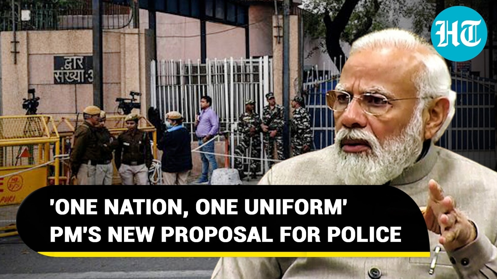 Pm Modi Moots ‘one Nation One Uniform For Indian Police Not Imposing I Key Details 