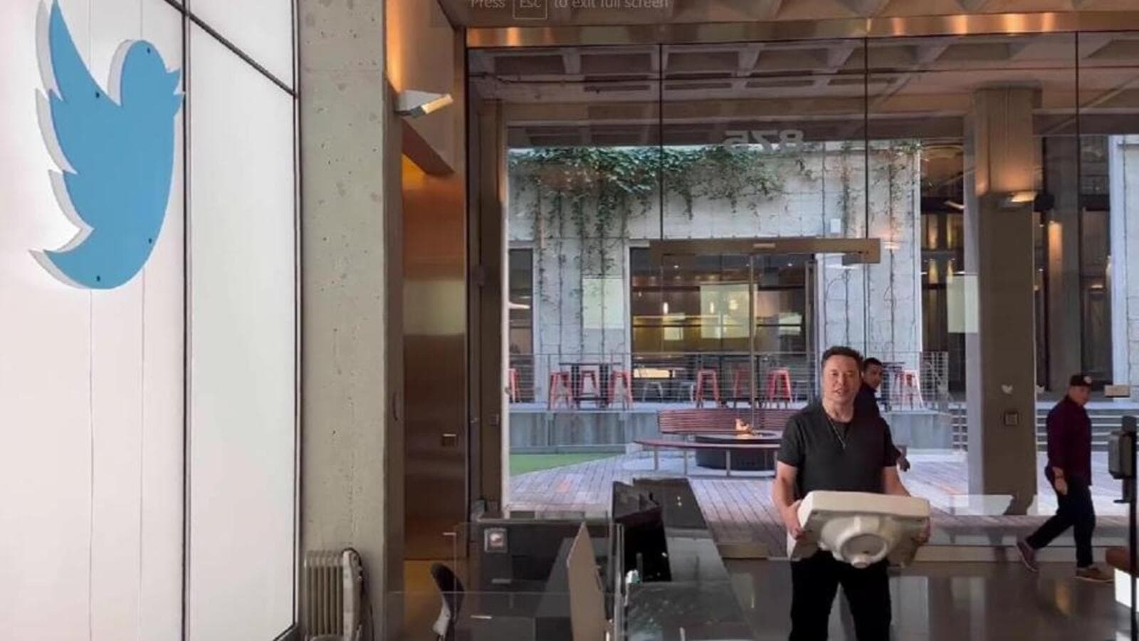 elon with kitchen sink