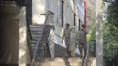 On October 20, police arrested the woman’s friends Azad Tehsin, a resident of Welcome in Delhi; Gaurav Sharan, a resident of Shivam Garden in Badalpur (Gautam Budh Nagar); and Mohammad Afzal, a resident of Kaila Bhatta in Ghaziabad, and arrested the woman after she was discharged from the hospital on October 22. (Sakib Ali/HT Photo) On October 20, police arrested the woman’s friends Azad Tehsin, a resident of Welcome in Delhi; Gaurav Sharan, a resident of Shivam Garden in Badalpur (Gautam Budh Nagar); and Mohammad Afzal, a resident of Kaila Bhatta in Ghaziabad, and arrested the woman after she was discharged from the hospital on October 22. (Sakib Ali/HT Photo)