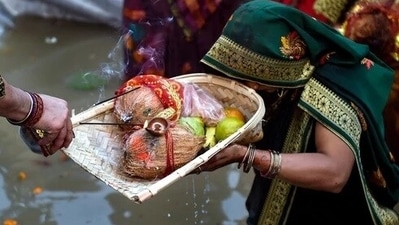 Chhath Puja is one of the most auspicious festivals in Bihar, Jharkhand and Eastern Uttar Pradesh. (PTI)