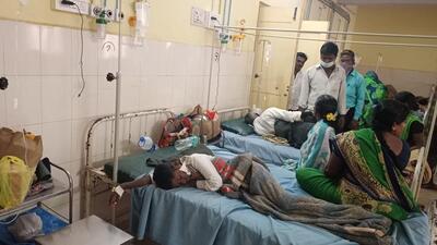The residents are seeking registration of a murder case against the official responsible and safe drinking water supply. (HT) The residents are seeking registration of a murder case against the official responsible and safe drinking water supply. (HT)