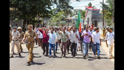 In September, over 100 PFI cadres were arrested in multiple raids carried out across the country by the NIA, the Enforcement Directorate and state agencies as well as police forces based on findings about a number of “instances of international linkages of PFI with global terrorist groups like Islamic State of Iraq and Syria (ISIS)”. (PTI) In September, over 100 PFI cadres were arrested in multiple raids carried out across the country by the NIA, the Enforcement Directorate and state agencies as well as police forces based on findings about a number of “instances of international linkages of PFI with global terrorist groups like Islamic State of Iraq and Syria (ISIS)”. (PTI)
