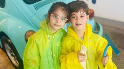 Roohi and Yash on their job. Roohi and Yash on their job.