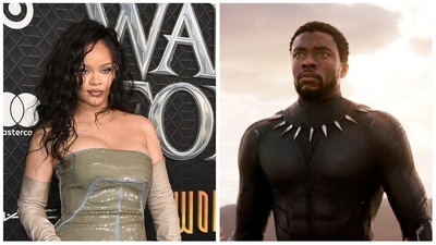 Rihanna's new single Lift Me Up is a moving tribute to the late Chadwick Boseman. Rihanna's new single Lift Me Up is a moving tribute to the late Chadwick Boseman.