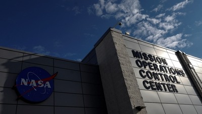 View of the NASA Mission Operations Control Center at Wallops Flight Facility on Wallops Island, Virginia, U.S. (REUTERS)