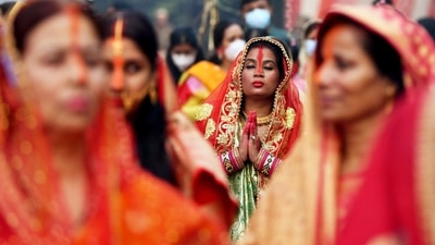 The second day of the four-day festival of Chhath Puja is called Kharna. (Rahul Singh) The second day of the four-day festival of Chhath Puja is called Kharna. (Rahul Singh)