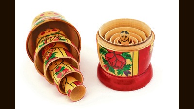 Like the matryoshka dolls that usually follow a theme, the stories in Pariat’s novel follow the themes of botany and travel. (Shutterstock) Like the matryoshka dolls that usually follow a theme, the stories in Pariat’s novel follow the themes of botany and travel. (Shutterstock)