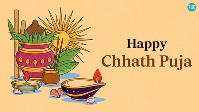 Share these wishes, images and messages with your loved ones during Chhath Puja. (HT Photo) Share these wishes, images and messages with your loved ones during Chhath Puja. (HT Photo)