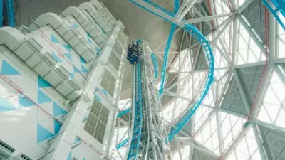 GWR names Dubai's ‘Storm Coaster’ as ‘fastest vertical launch rollercoaster’ GWR names Dubai's ‘Storm Coaster’ as ‘fastest vertical launch rollercoaster’