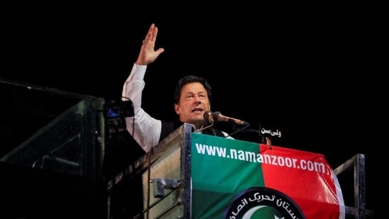 Today, Imran Khan has been able to set the terms of the political debate in his country. This is despite being forced out of office — and now, possibly out of electoral politics. Hard-nosed Pakistan analysts explain that this capacity for survival would not be possible without at least some factions of the military backing him. (Reuters)