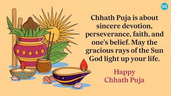 Chhath Puja is celebrated majorly in Bihar, Jharkhand and Eastern Uttar Pradesh.(HT Photo)