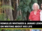 ROMULUS WHITAKER & JANAKI LENIN ON WRITING ABOUT HIS LIFE