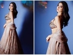 Janhvi Kapoor's sartorial fashion choices often leaves jaws drop of the fashion gods. From casual girl-next-door outfits to fancy red carpet wears, the Mili actor can pull off any look effortlessly. Recently, Janhvi made some serious jaws drop in a dazzling Manish Malhotra lehenga set.