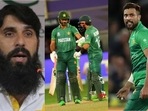 Misbah ul Haq; Fakhar Zaman with Mohammad Rizwan; Mohammad Amir Misbah ul Haq; Fakhar Zaman with Mohammad Rizwan; Mohammad Amir