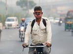 The most polluted place in the capital was Anand Vihar with an AQI of 454. (PTI)