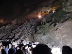 Two landslides hit the power project in Kishtwar.(HT Photo ) Two landslides hit the power project in Kishtwar.(HT Photo )