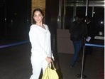 Kiara Advani flies out of Mumbai in a white ensemble, slays airport fashion Kiara Advani flies out of Mumbai in a white ensemble, slays airport fashion