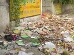 Citizens are keeping the doors and windows of their houses closed in disgust over the rotten stench of garbage.