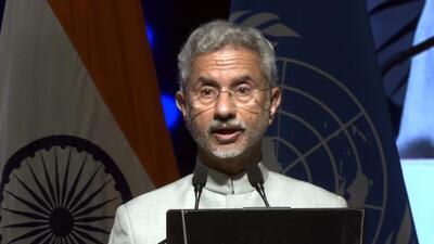External affairs minister Dr. S Jaishankar delivered the keynote address at a special meeting of the UN Security Council’s Counter-Terrorism Committee (CTC) hosted by India. (ANI)