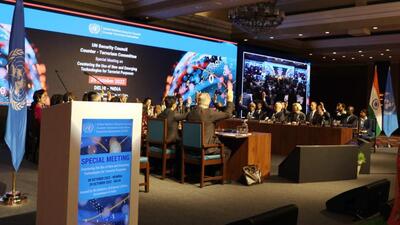 Members of the UN’s counterterrorism committee unanimously adopted the Delhi Declaration in New Delhi on Saturday. (ANI) Members of the UN’s counterterrorism committee unanimously adopted the Delhi Declaration in New Delhi on Saturday. (ANI)