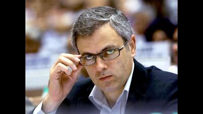 Jammu and Kashmir chief minister Omar Abdullah during the chief ministers’ conference on internal security in New Delhi. (PTI Photo/Subhav Shukla) Jammu and Kashmir chief minister Omar Abdullah during the chief ministers’ conference on internal security in New Delhi. (PTI Photo/Subhav Shukla)