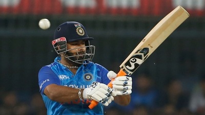 India's Rishabh Pant plays a shot (ANI) India's Rishabh Pant plays a shot (ANI)