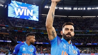 Kohli played an innings of a lifetime to lead India to victory. (BCCI Twitter)