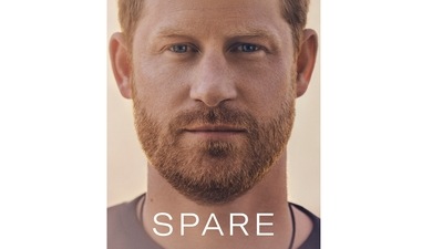 Prince Harry: Image provided by Random House Group shows the cover of "Spare," (AP)