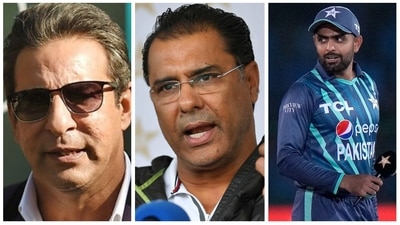 Wasim Akram and Waqar Younis have slammed Babar Azam after Pakistan were stunned by minnows Zimbabwe (AP/PCB) Wasim Akram and Waqar Younis have slammed Babar Azam after Pakistan were stunned by minnows Zimbabwe (AP/PCB)
