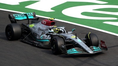 Formula One F1 - Mexico City Grand Prix - Autodromo Hermanos Rodriguez, Mexico City, Mexico - October 28, 2022 Mercedes' Lewis Hamilton in action (REUTERS)