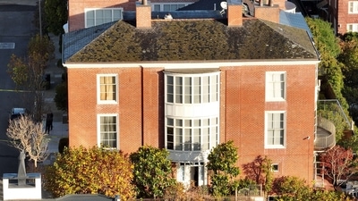 Nancy Pelosi's Husband Attacked: In an aerial view, the home of US Speaker of the House Nancy Pelosi is seen. (AFP) Nancy Pelosi's Husband Attacked: In an aerial view, the home of US Speaker of the House Nancy Pelosi is seen. (AFP)