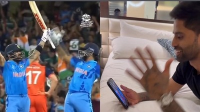 Suryakumar Yadav smashed his first half-century at the T20 World Cup on Thursday (Instagram/ Suryakumar Yadav) Suryakumar Yadav smashed his first half-century at the T20 World Cup on Thursday (Instagram/ Suryakumar Yadav)