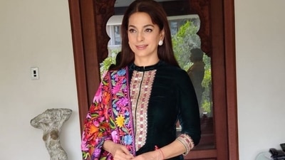 Juhi Chawla tweeted about foul smell in South Mumbai. Juhi Chawla tweeted about foul smell in South Mumbai.