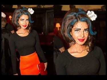 If you are bored of dressing up as witches and ghosts then try something new and dress up as a comic character like Priyanka. (Instagram ) If you are bored of dressing up as witches and ghosts then try something new and dress up as a comic character like Priyanka. (Instagram )