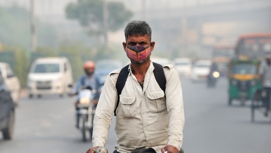 The most polluted place in the capital was Anand Vihar with an AQI of 454. (PTI)