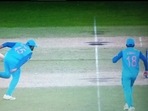 Rohit Sharma left frustrated at himself after missing easy run-out chance Rohit Sharma left frustrated at himself after missing easy run-out chance