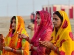 The fourth and the last day of the auspicious Chhath Puja is called Usha Arghya. (AFP) The fourth and the last day of the auspicious Chhath Puja is called Usha Arghya. (AFP)