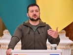 Russia-Ukraine War: Ukrainian President Volodymyr Zelensky is seen.