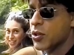 Karisma Kapoor, Madhuri Dixit and Shah Rukh Khan starred in Dil Toh Pagal Hai. Karisma Kapoor, Madhuri Dixit and Shah Rukh Khan starred in Dil Toh Pagal Hai.