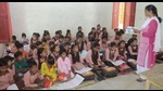 Teacher-to-student ratio as bad as 1:179 in one of government schools (HT PHOTO) Teacher-to-student ratio as bad as 1:179 in one of government schools (HT PHOTO)