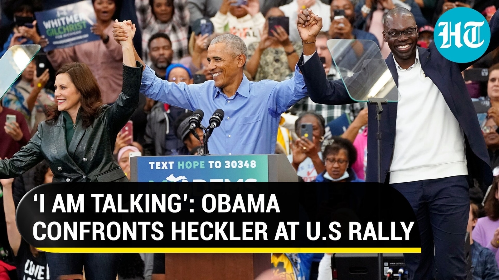 Obama Silences Heckler While Addressing Attack On Pelosi’s Husband At U ...