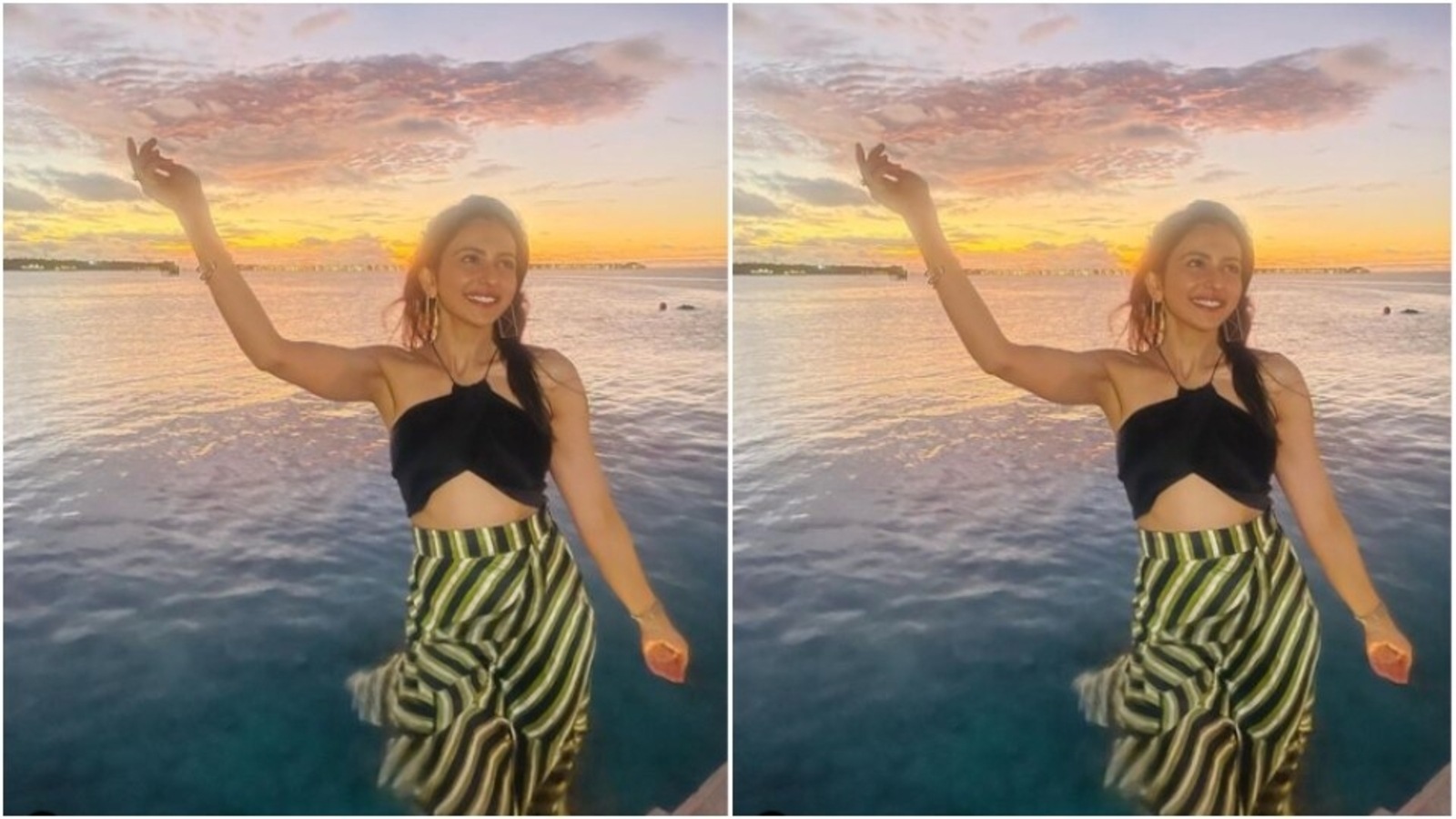 rakul-preet-singh-sums-up-her-vacay-sunset-starry-nights-and-a-happy-girl