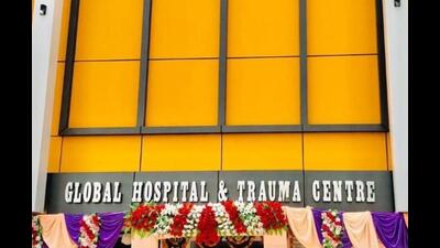 Global Hospital building in Jhalwa, Prayagraj (file photo)