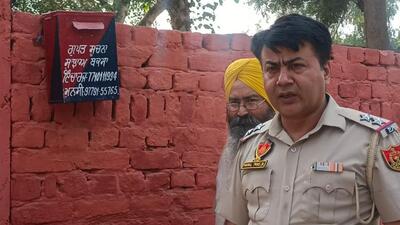 So far, Mohali police has set up boxes have been set up in villages across Kharar, Dera Bassi, Zirakpur and Landran. (HT Photo) So far, Mohali police has set up boxes have been set up in villages across Kharar, Dera Bassi, Zirakpur and Landran. (HT Photo)