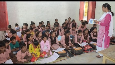 Teacher-to-student ratio as bad as 1:179 in one of government schools (HT PHOTO) Teacher-to-student ratio as bad as 1:179 in one of government schools (HT PHOTO)