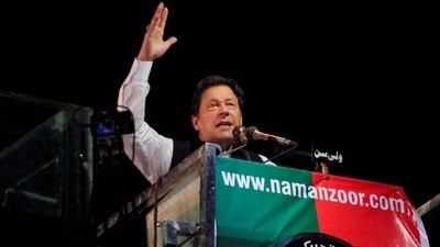 Imran Khan: Former Pakistani Prime Minister Imran Khan is seen.